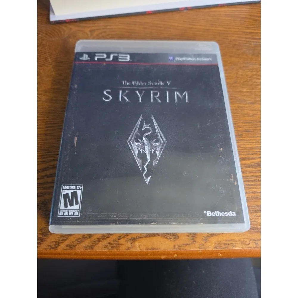 Elder Scrolls V‎ Skyrim PS3 PlayStation 3 + Map - Complete